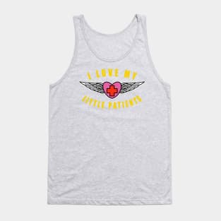 Pediatric Nurse I Love My Little Patients Tank Top